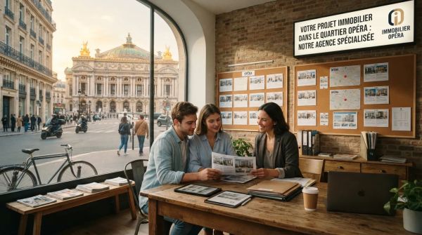 Votre projet immobilier dans le quartier Opéra : notre agence spécialisée