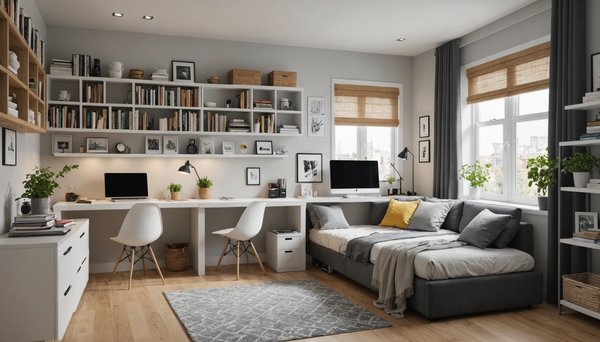 Astuces pour optimiser l'espace dans de petites pièces