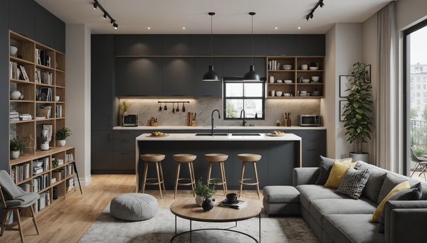 Comment maximiser l'espace dans les petits appartements grâce à la décoration intérieure